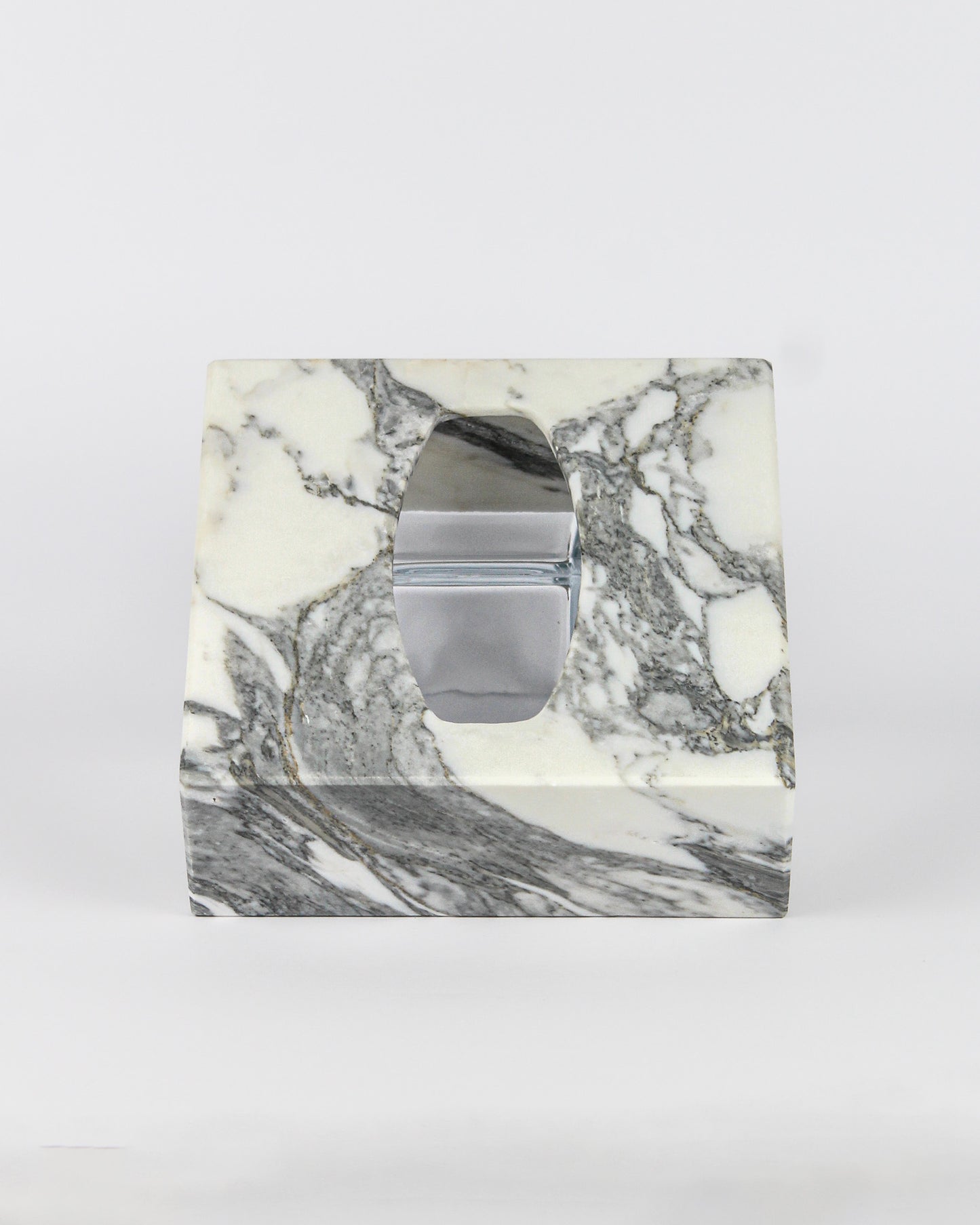 COLLEZIONE "Eleganza e Luce senza Tempo" Portatovaglioli in Marmo