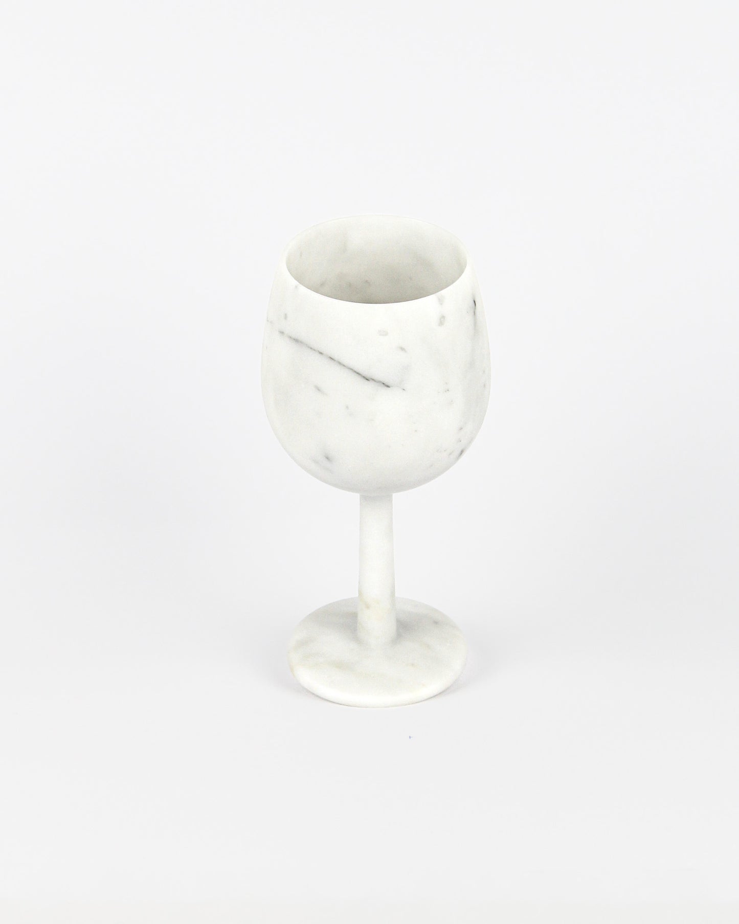 COLLEZIONE "Eleganza e Luce senza Tempo" Calice in Marmo di Carrara