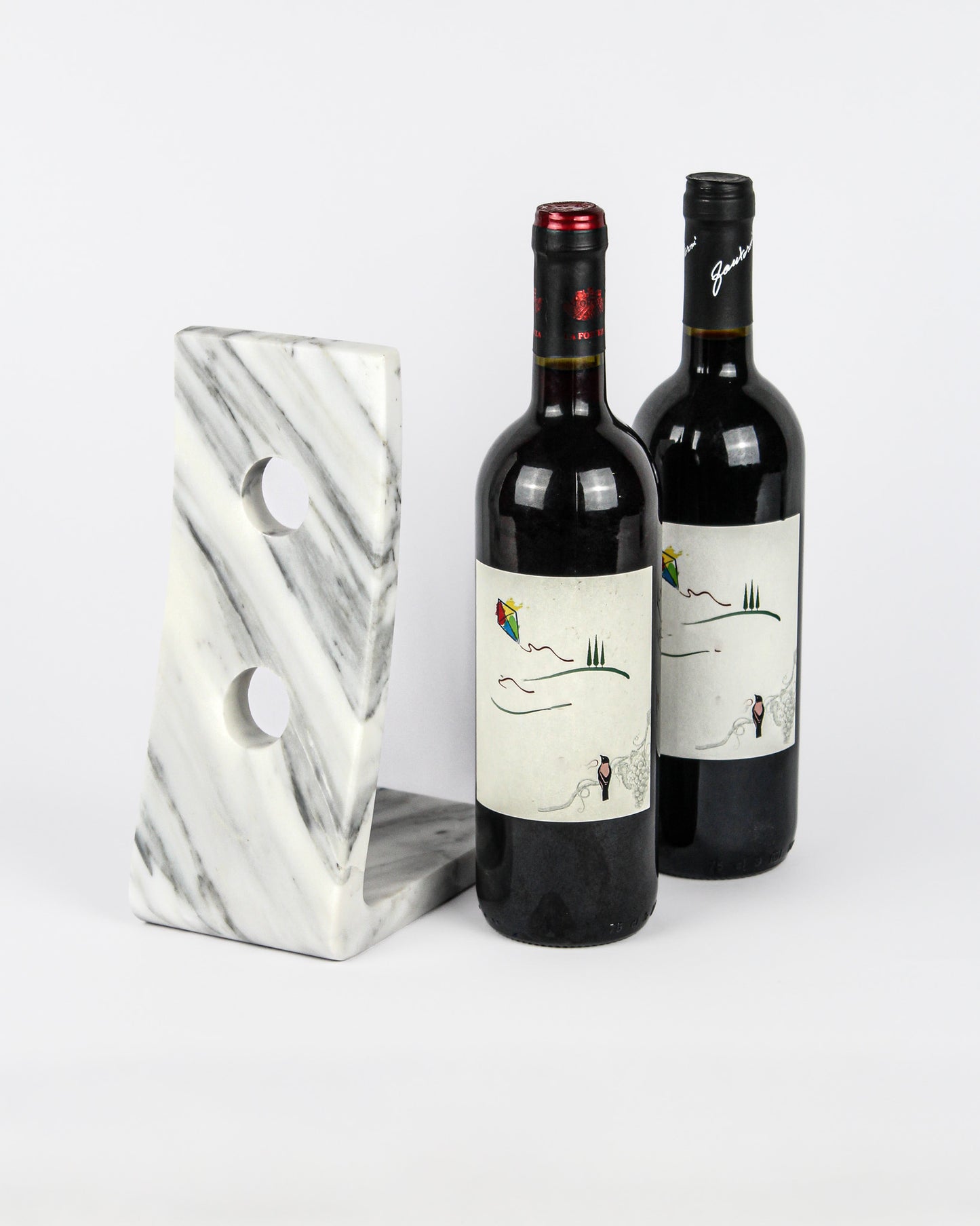 COLLEZIONE "Eleganza e Luce senza Tempo" Portabottiglie in Marmo