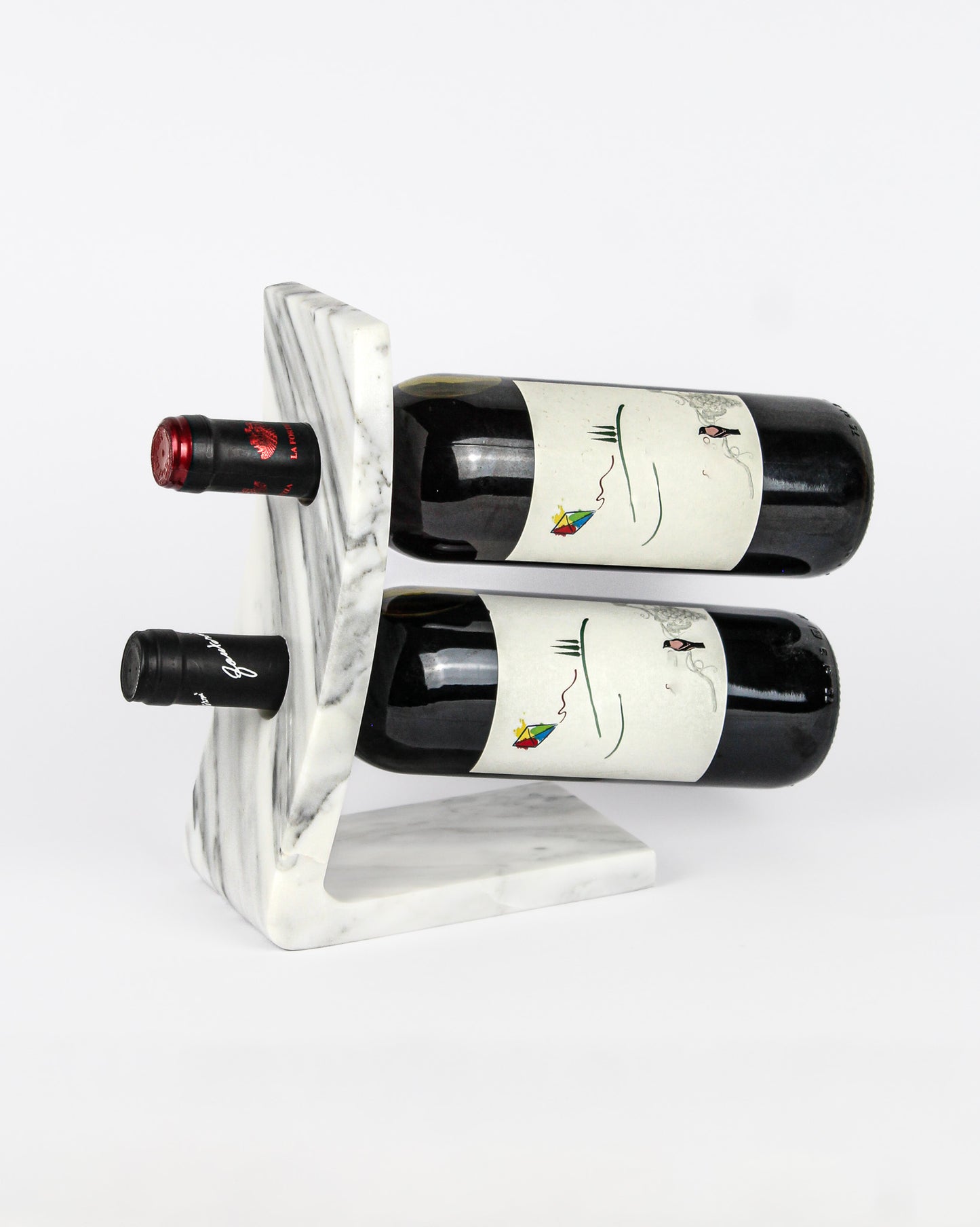 COLLEZIONE "Eleganza e Luce senza Tempo" Portabottiglie in Marmo