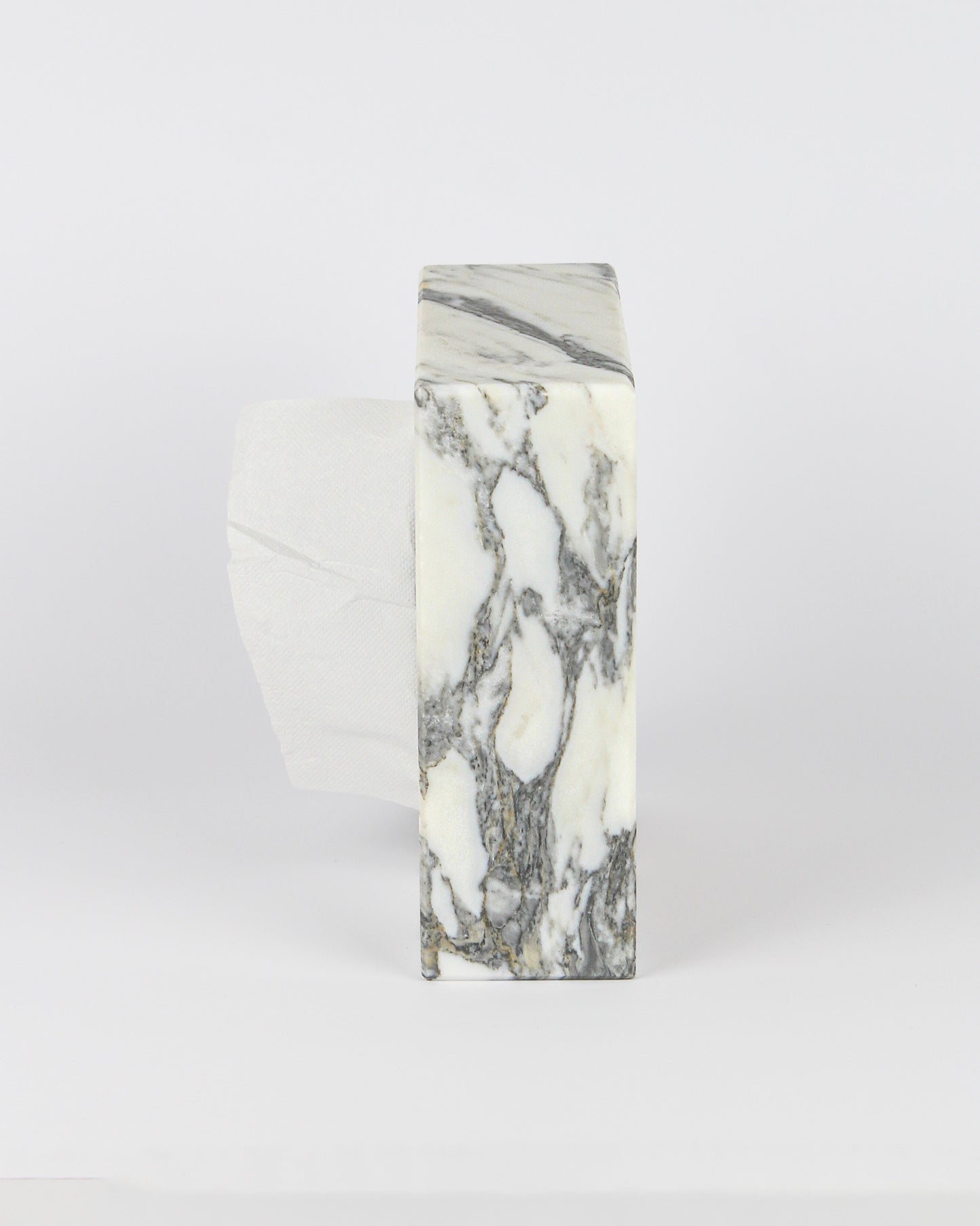 COLLEZIONE "Eleganza e Luce senza Tempo" Portatovaglioli in Marmo