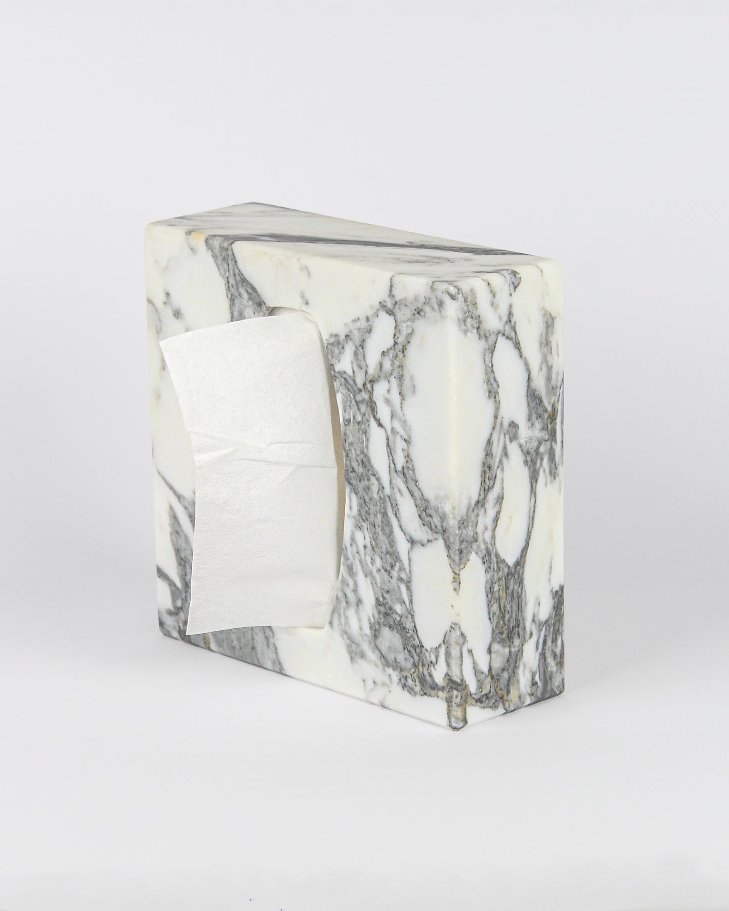 COLLEZIONE "Eleganza e Luce senza Tempo" Portatovaglioli in Marmo